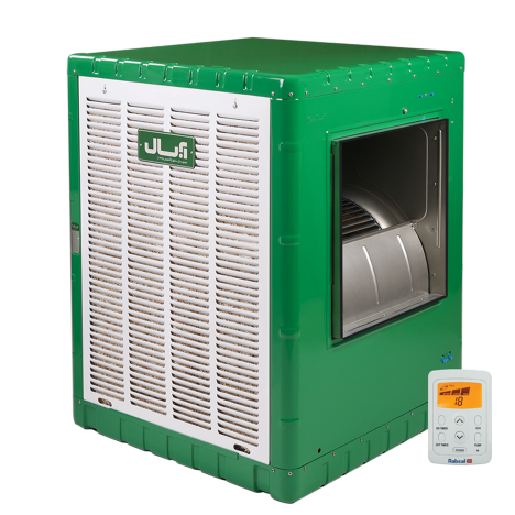 کولر آبی پشت بامی کم مصرف با موتور BLDC مدل AC/DC80