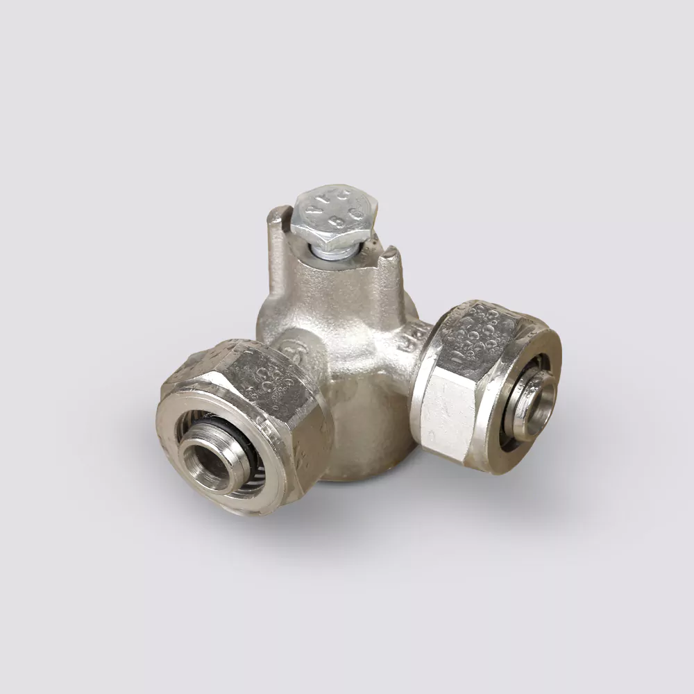 سه راهی 90 درجه دیواری کوپلی