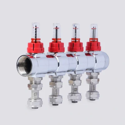 کلکتور ترموستاتیک رفت و برگشت فلومتردار کوپلی